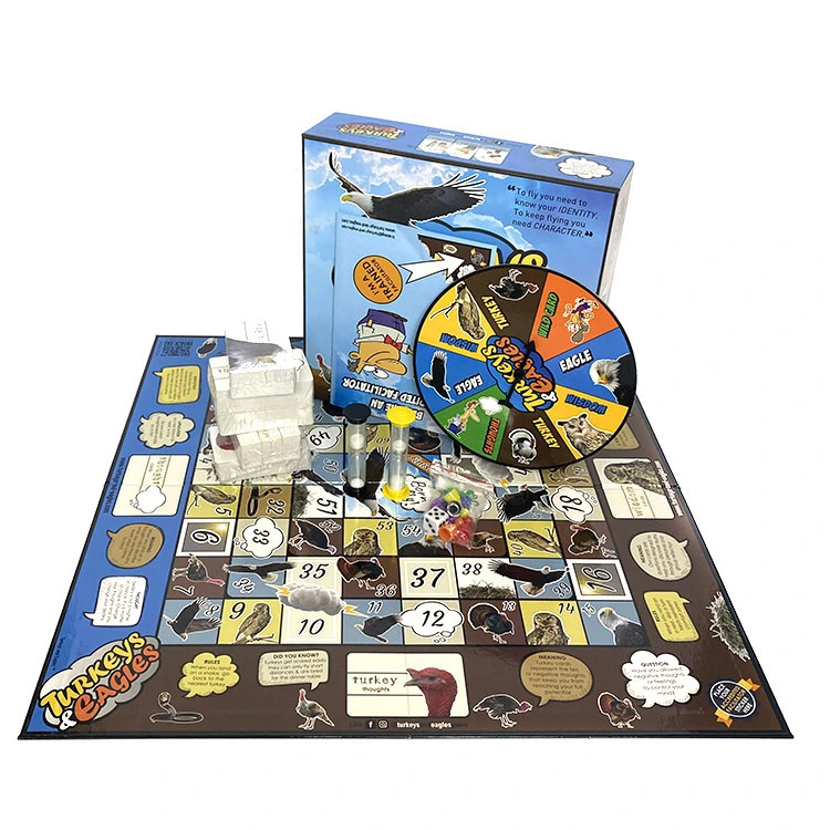 High Quality Printing Educational Board Game for Adults and Kids